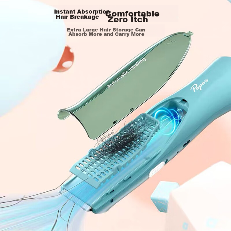 Pepei Automatic Hair Suction Baby Hair Clipper, Children's Hair Trimmer, Baby Hair Cutting Tool, PP666A