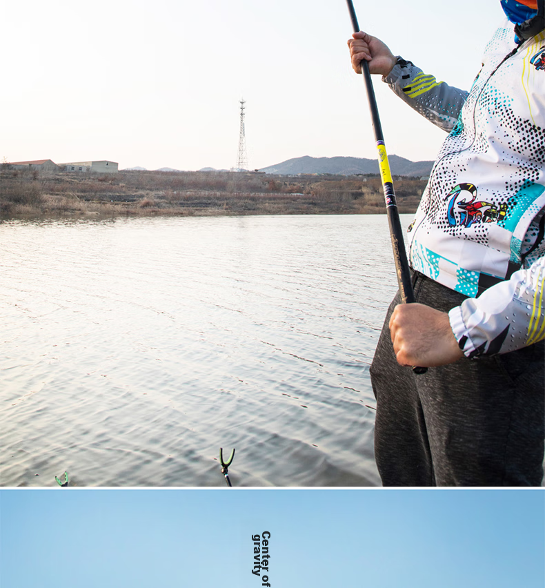 GW Biezhuo Zizun 6.3-Meter 28-Section Comprehensive Big Fish Rod, Carbon Fiber Pole, Ultra-Light Carp Rod, Lake And Reservoir Big Fish Rod 21