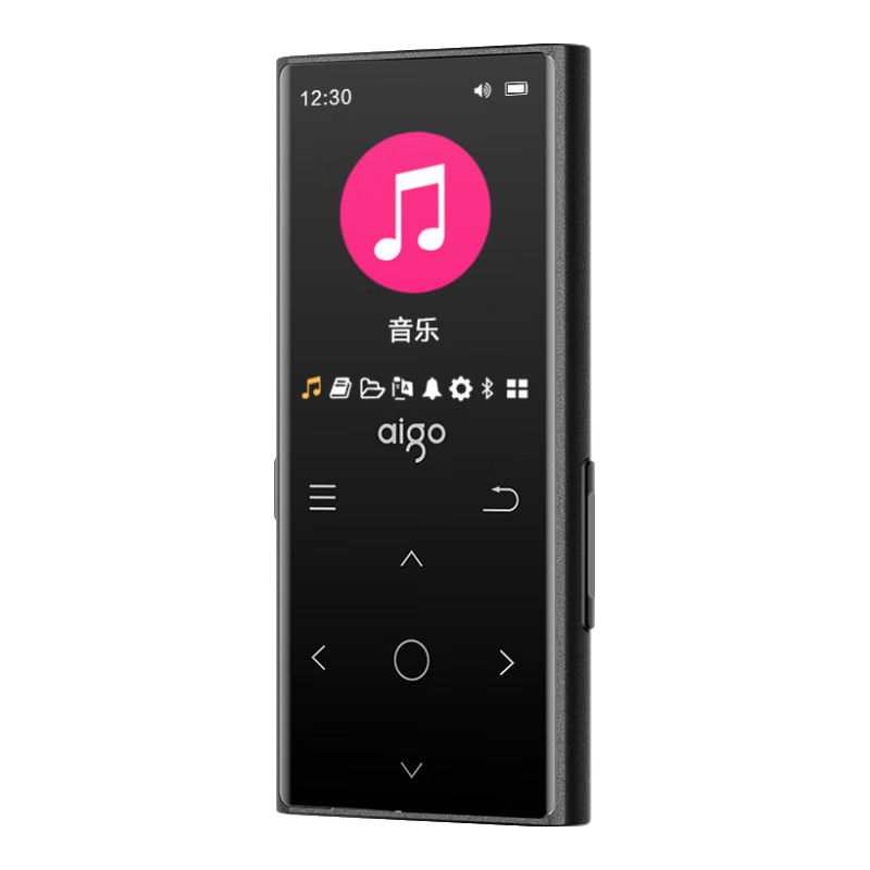 Aigo 801 16GB MP3/MP4 Player, Lossless HIFI External Speaker Bluetooth Music Player Portable Student Song Listening Device MP5 English Listening And Repeating Machine Touch Butto