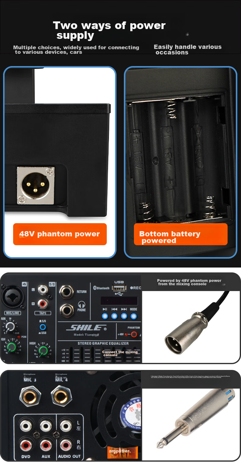SHILE USB Conference Microphone Wired Capacitor Mic for Remote Live Streaming Online Teaching SW-06 9