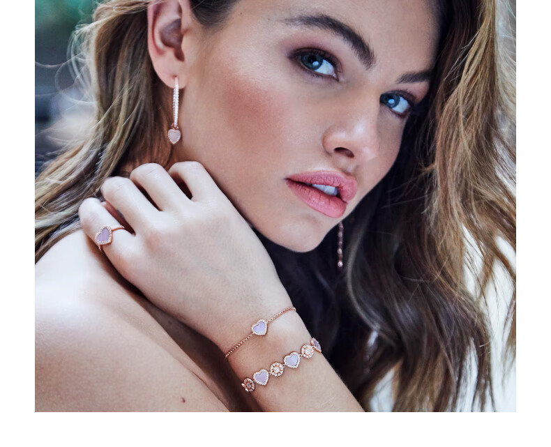 APM Monaco Pearl Mother-Of Adjustable Heart Bracelet, Luxurious High-End Feel, Gift for Women, Girlfriend, Or Wife 7