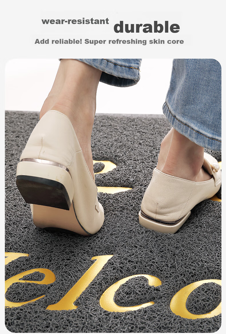 Boneng Welcome Mat, Entrance Doormat, Red Carpet, Loop Pile Floor Mat, Indoor Doorway Reception Mat, 120x180cm 6