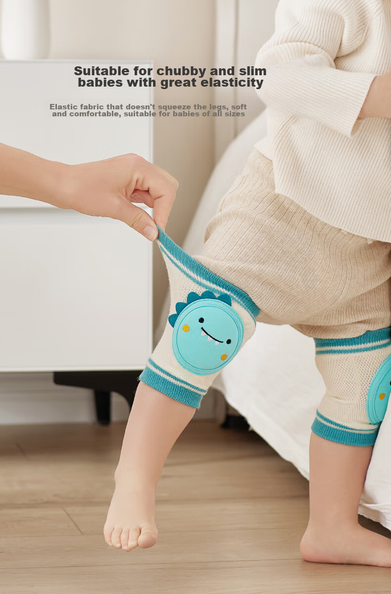Kidsneed Baby Knee Pads, Breathable Mesh, Infant Crawling Protection, Children's Anti-Fall Walking And Crawling Protective Cover Pad 4