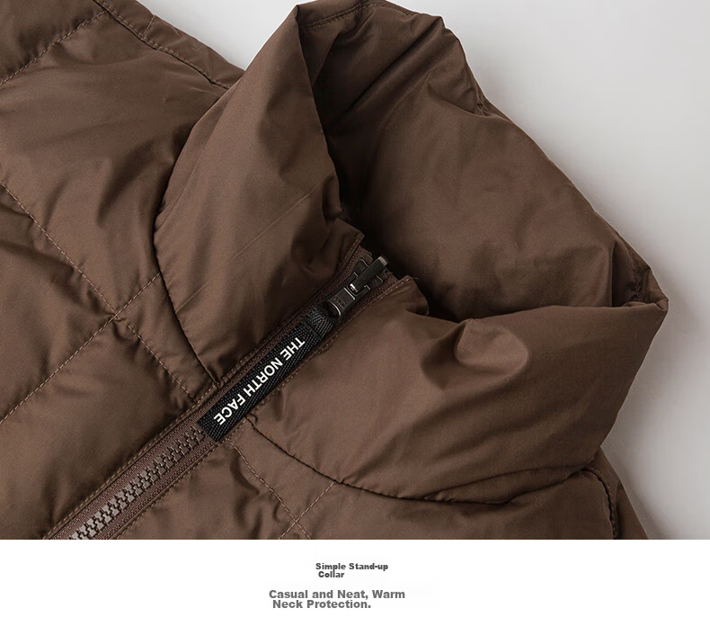 The North Face Men's Outdoor Warm down Jacket with Inner Fleece Liner, Three-In Windbreaker 89Z2 Brown/1OI Size L 16