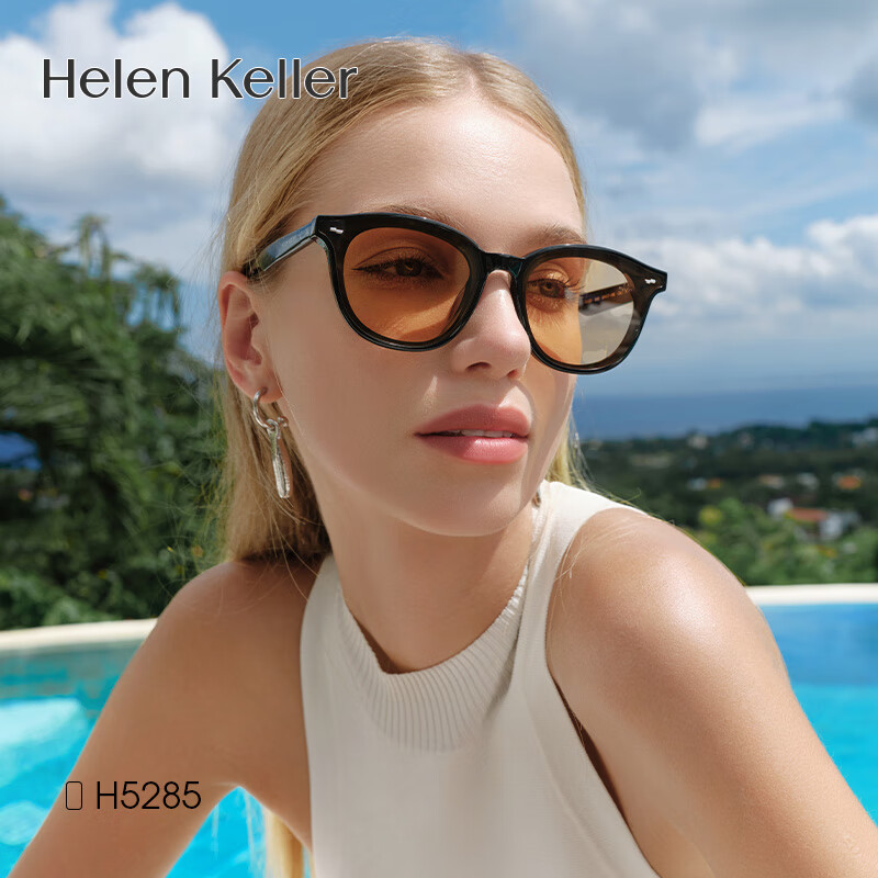 HELEN KELLER Non-Polarized HUD Car LCD Driving Sunglasses for Men And Women H5285N10