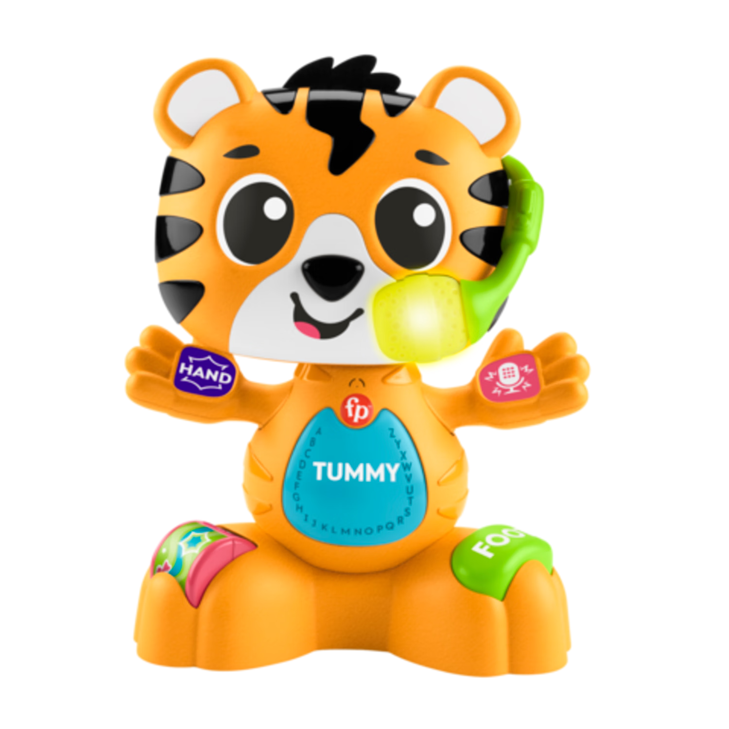 Fisher-Price Birthday Gift, Number And Color Learning Early Education Toy, Smart Band Leader Tiger JFK44