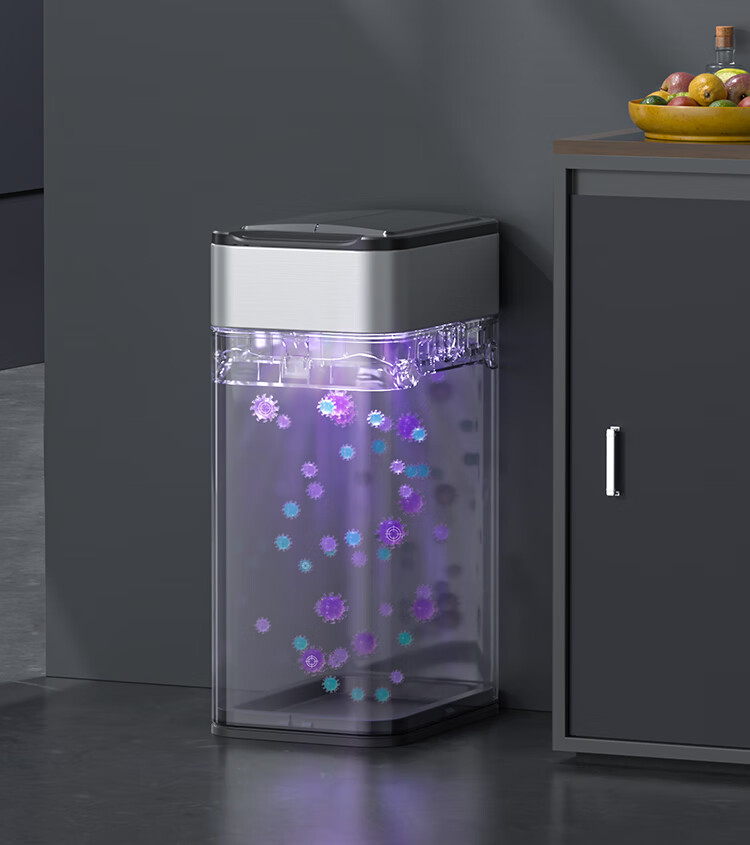 JD Original Stainless Steel Smart Sensor Trash Can 15L with Lid for Bathroom, Kitchen, Living Room And Office 14