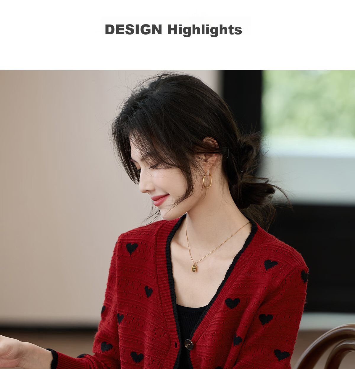 She Enjoy Women's Knitted Cardigan Stand Collar Zipper Sweater Jacket Casual Versatile Knit Outerwear T53Z092 7