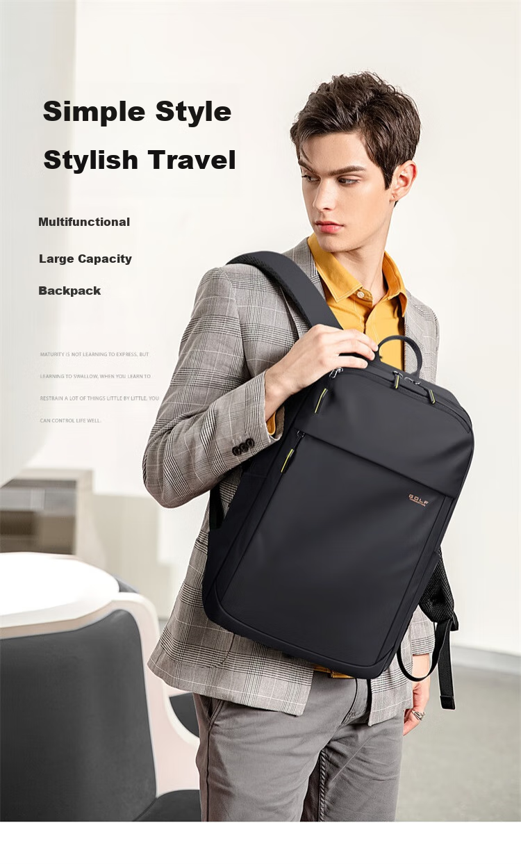 GOLF Backpack for Men, Large Capacity Laptop Backpack, Water-Resistant Business Travel Backpack for Students And Professionals 1