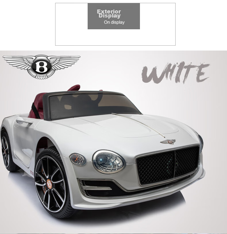 BeRica Children's Electric Car, Four-Wheel Vehicle, Authorized by Bentley, Remote Control Toy Car for Boys And Girls, Rideable, Baby Gift 19