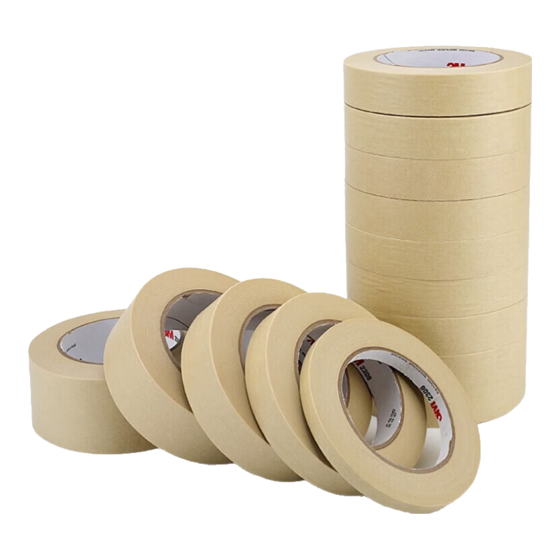 3M High-Temperature Resistant Masking Tape, Traceless Anti-Solvent Paint Fixation Protection Binding [30mm*50m] 2308