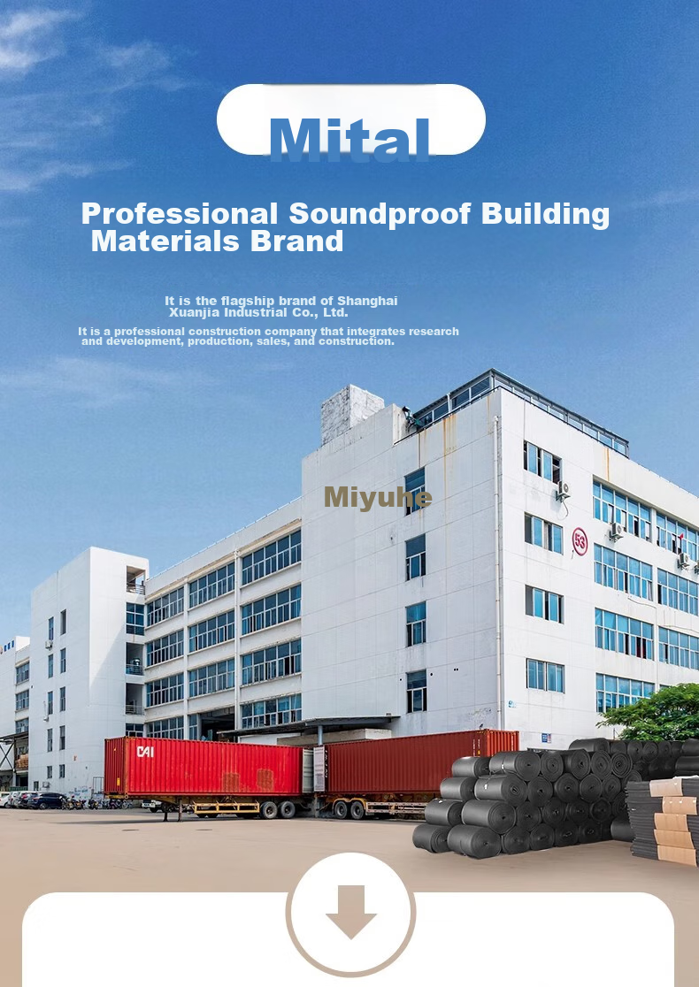 Xuanjiamaier Soundproofing Cotton, Self-Adhesive Sound-Absorbing Cotton for Walls, Indoor Soundproofing Panels, Doors And Windows, Bedroom, KTV Soundproofing Cotton Sponge 1
