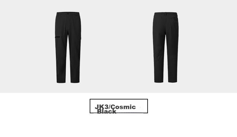 The North Face Men's Water-Repellent Long Pants, Comfortable Casual Outdoor Hiking 8AZ4, Black/JK3, Size 32 10