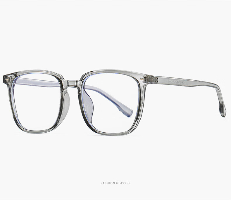 LESCA LUNETIER Gm Black Frame Glasses for Men, Prescription Available, Square Thick Frame, Cool And Stylish, Anti-Blue Light, Large Face, Non-Prescription Eyewear 16