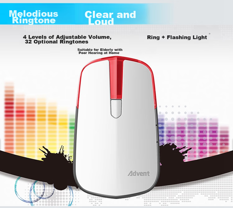Advent F86-681PR Doorbell, Self-Powered Wireless Doorbell, Waterproof Household Call Butto 10