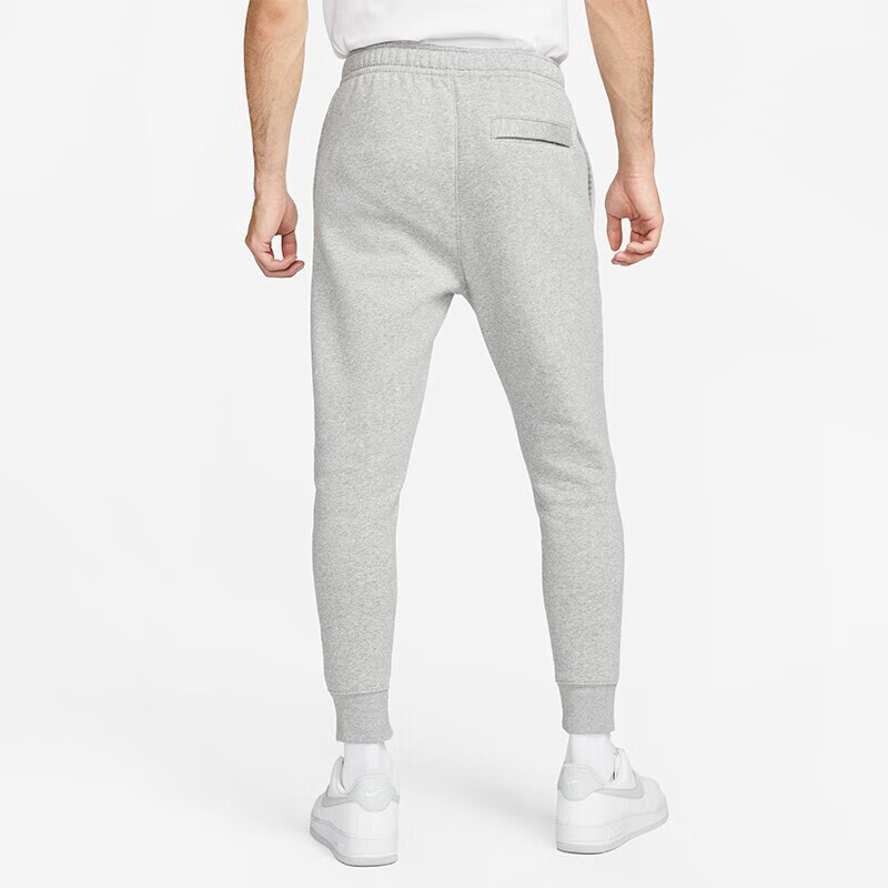 NIKE Men's Sweatpants, Winter Knitted Fleece-Lined Joggers, Warm And Comfortable, BV2672-063, Gray, L