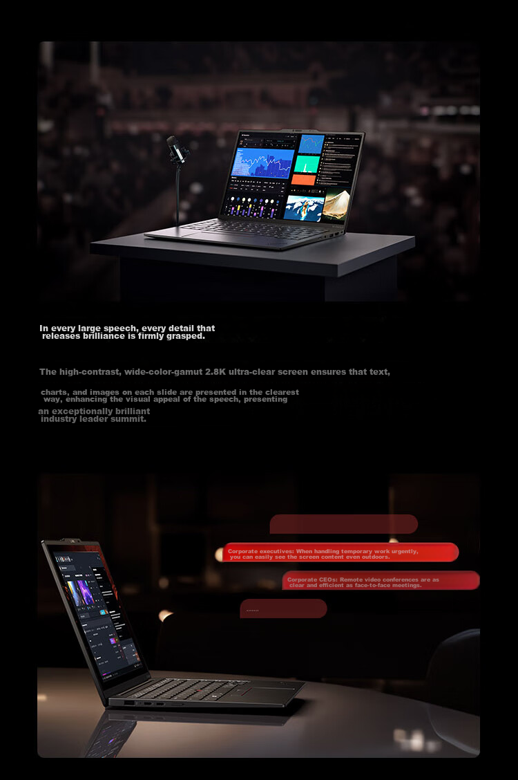 ThinkPad X1 Carbon Aura AI Core Ultra5-325 Fully Connected Business Laptop 32GB 1TB 2.8K OLED with 15% National Subsidy 53