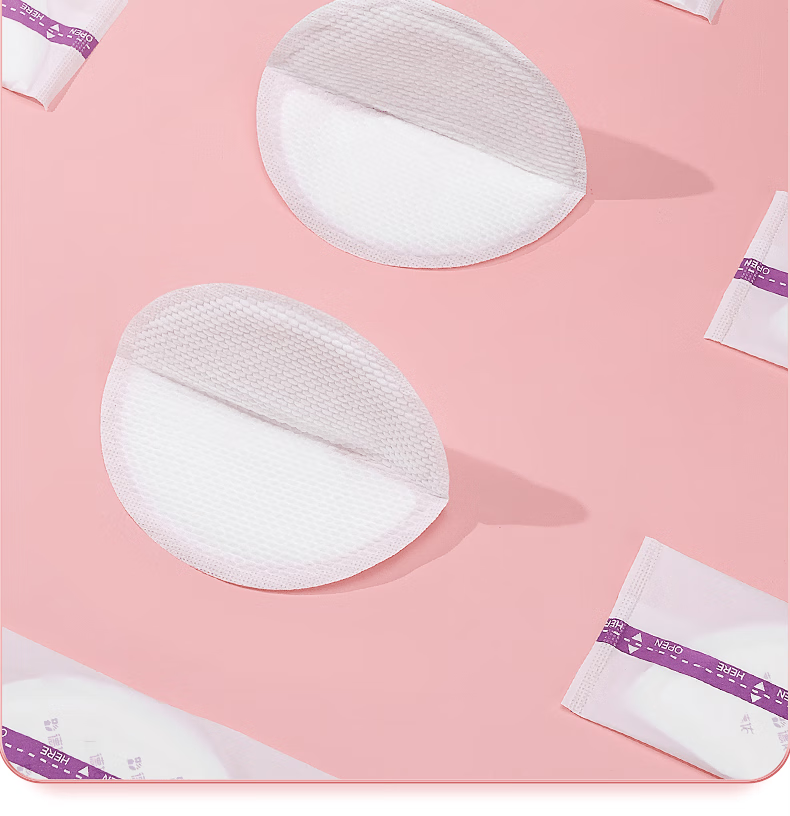 Deyou Disposable Breast Pads, 100 Pieces, Breathable Breast Pumps, Postpartum Milk Barrier Pads, Soft And Anti-Slip Nursing Pads 28