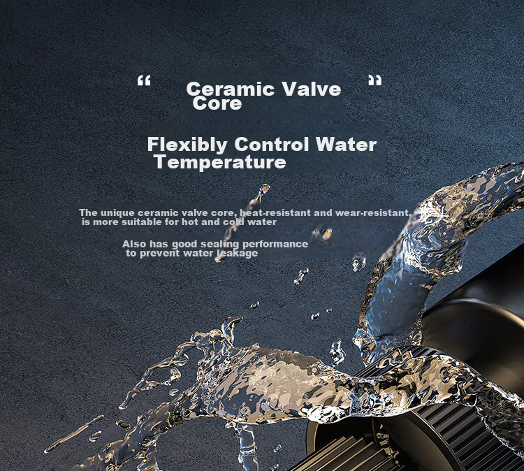 MEJUE Shower Set, High-Pressure Shower Head, Hot And Cold Brass Faucet with Mixing Valve, Bright Silver Z-5119 15