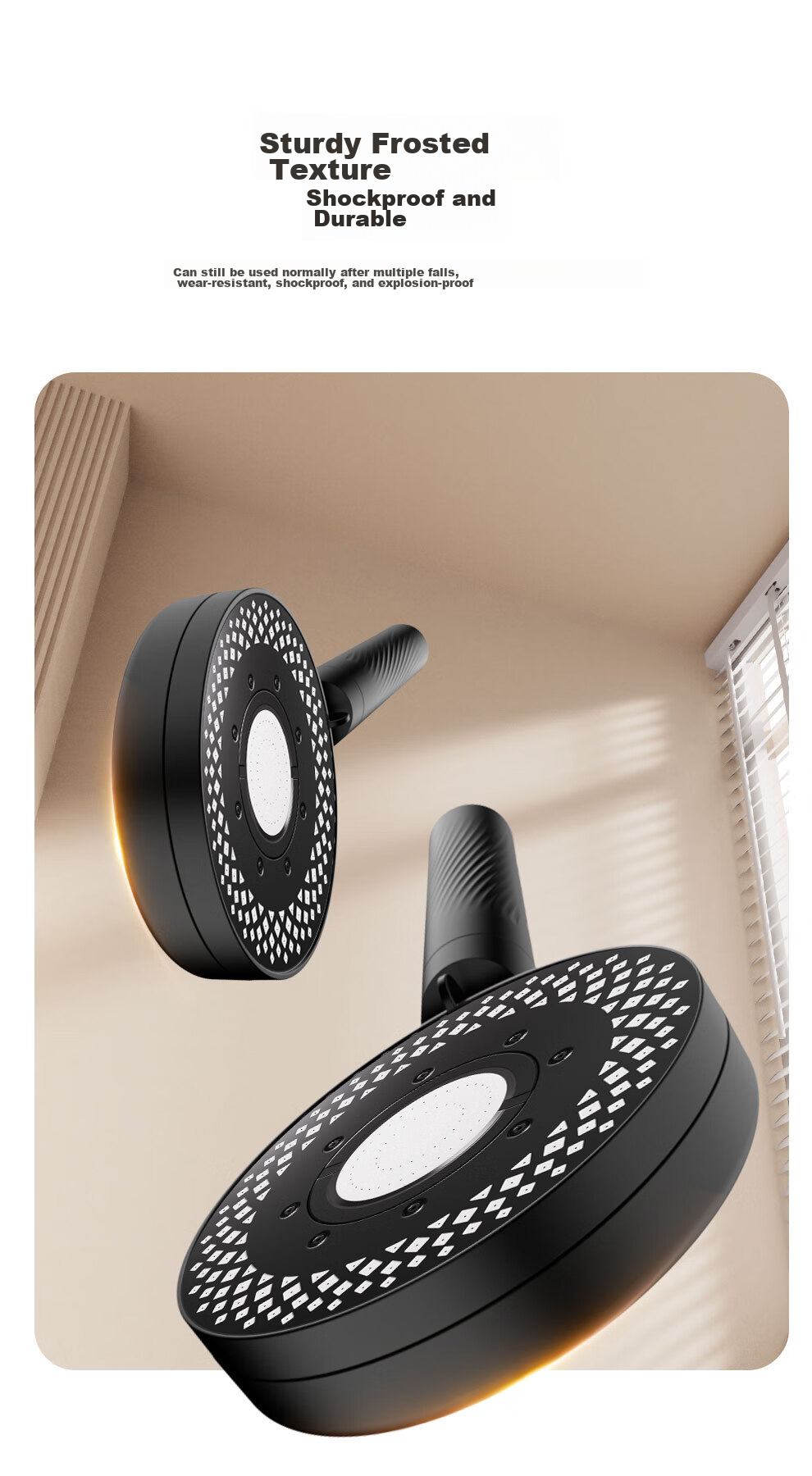 DU PONT Fortune Global 500 Company High-Pressure Shower Head, Single-Head High-Pressure Handheld Shower Head, Pressurized Shower Head 12