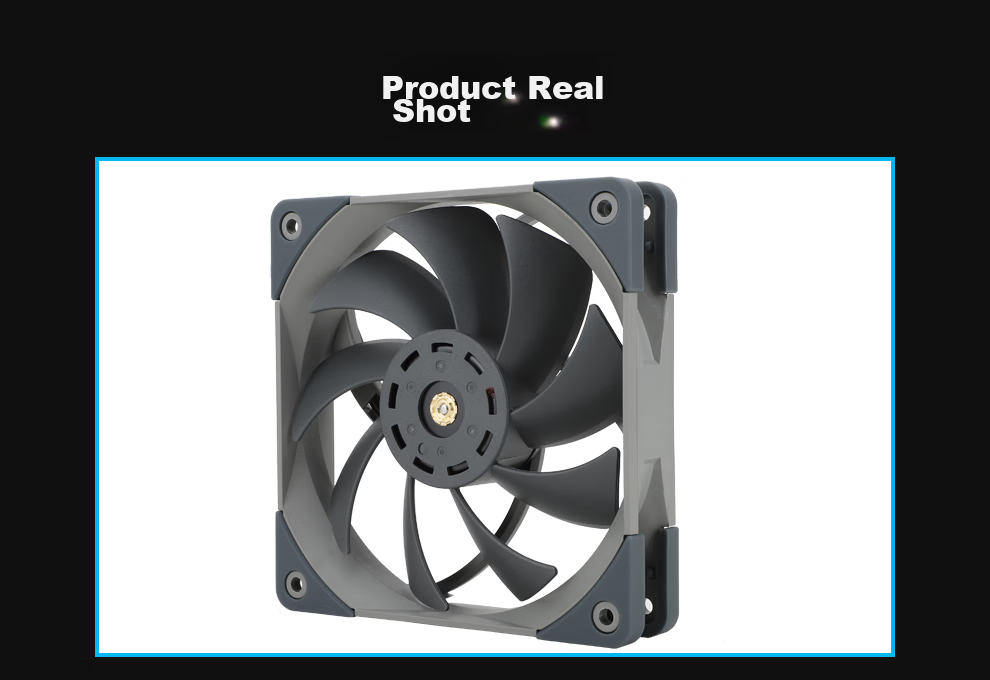 Thermalright TL-C12 PRO-G S-FDB V2 Bearing, 12cm Fan, 1850 RPM PMW, 4pin Speed Control, Copper Sleeve Steel Core, Dual-Sided Secondary Dynamic Balance 12