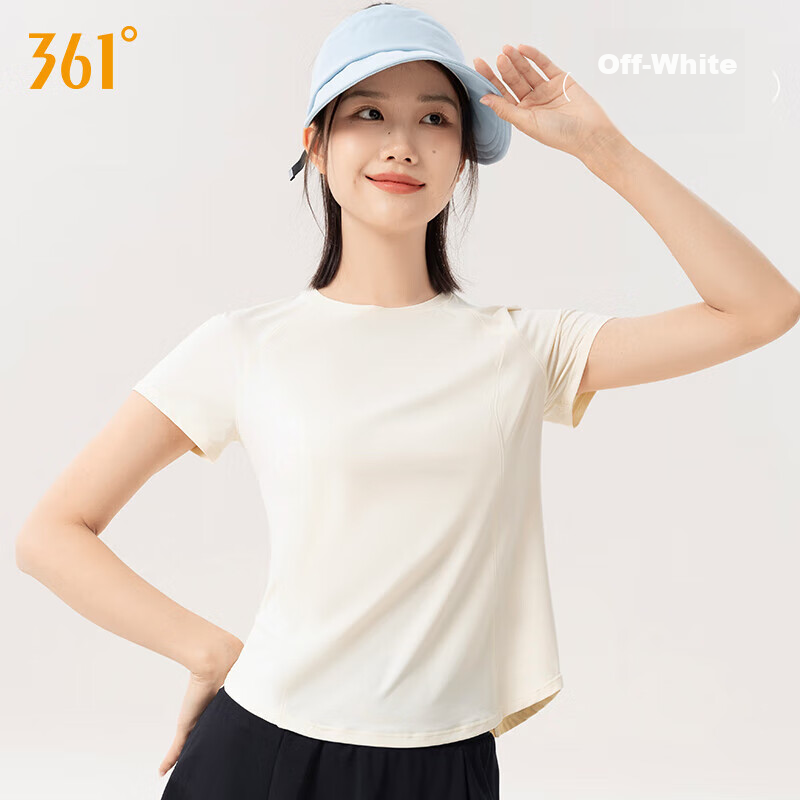 361° Women's Sports Fitness Yoga Top, Spring And Summer Running Short-Sleeve T-Shirt, Stylish Quick-Dry Yoga Wear