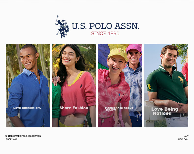 U.S. POLO ASSN. Men's Polo Shirt with Collar, Autumn Business Casual Long-Sleeve T-Shirt, American-Style Loose Top for Men, Navy Blue, Size L 1