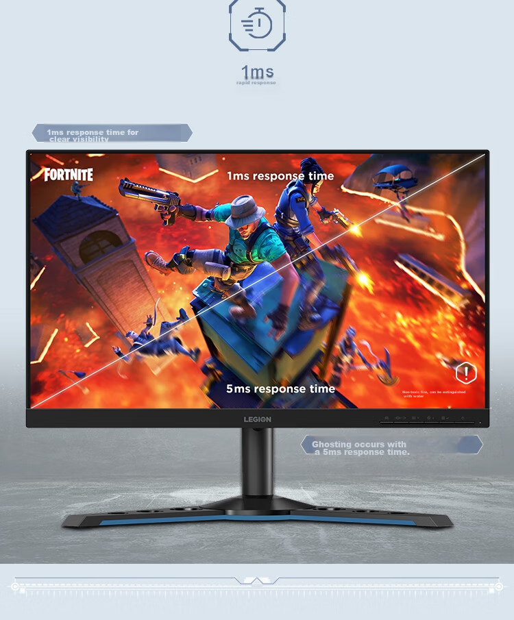 Lenovo Savior 27-Inch Curved Screen, Native 180Hz, Eye-Protecting High Color Gamut, Height Adjustable And Rotatable, 1500R Golden Curved Y7000P Gaming Monitor, R27qc-30 10