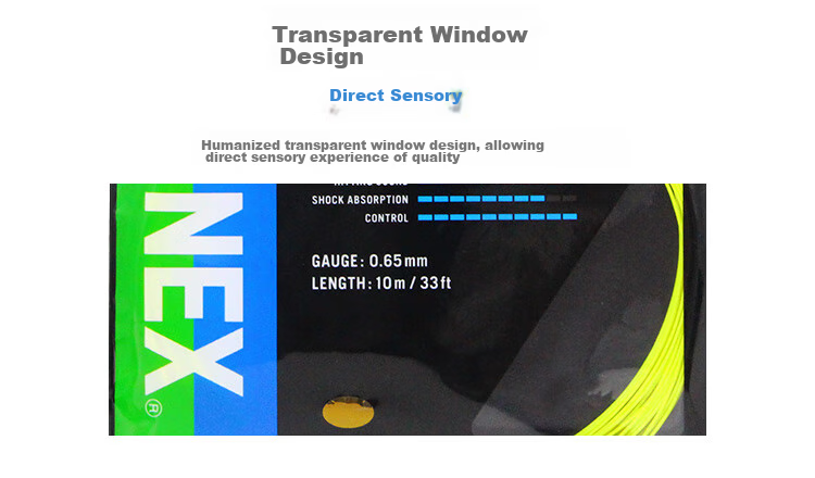 YONEX Badminton String, High Elasticity Type, for Competition Training, Precise Control, Sound-Efficient, BG66UM-004, Yellow 6