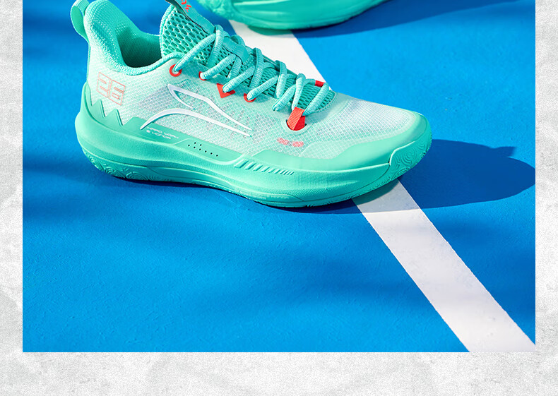 361° Basketball Shoes for Men, DVDTeam Dingweidi Spring And Summer Youth Breathable Professional Sports Shoes 672421113-1 Size 41 46