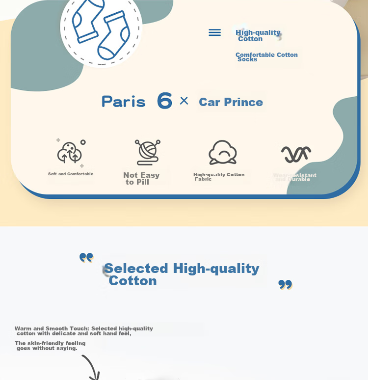 LangSha Children's Socks, Boys' Spring And Summer Thin Cotton Socks, Comfortable Breathable Mesh Socks for Boys 3