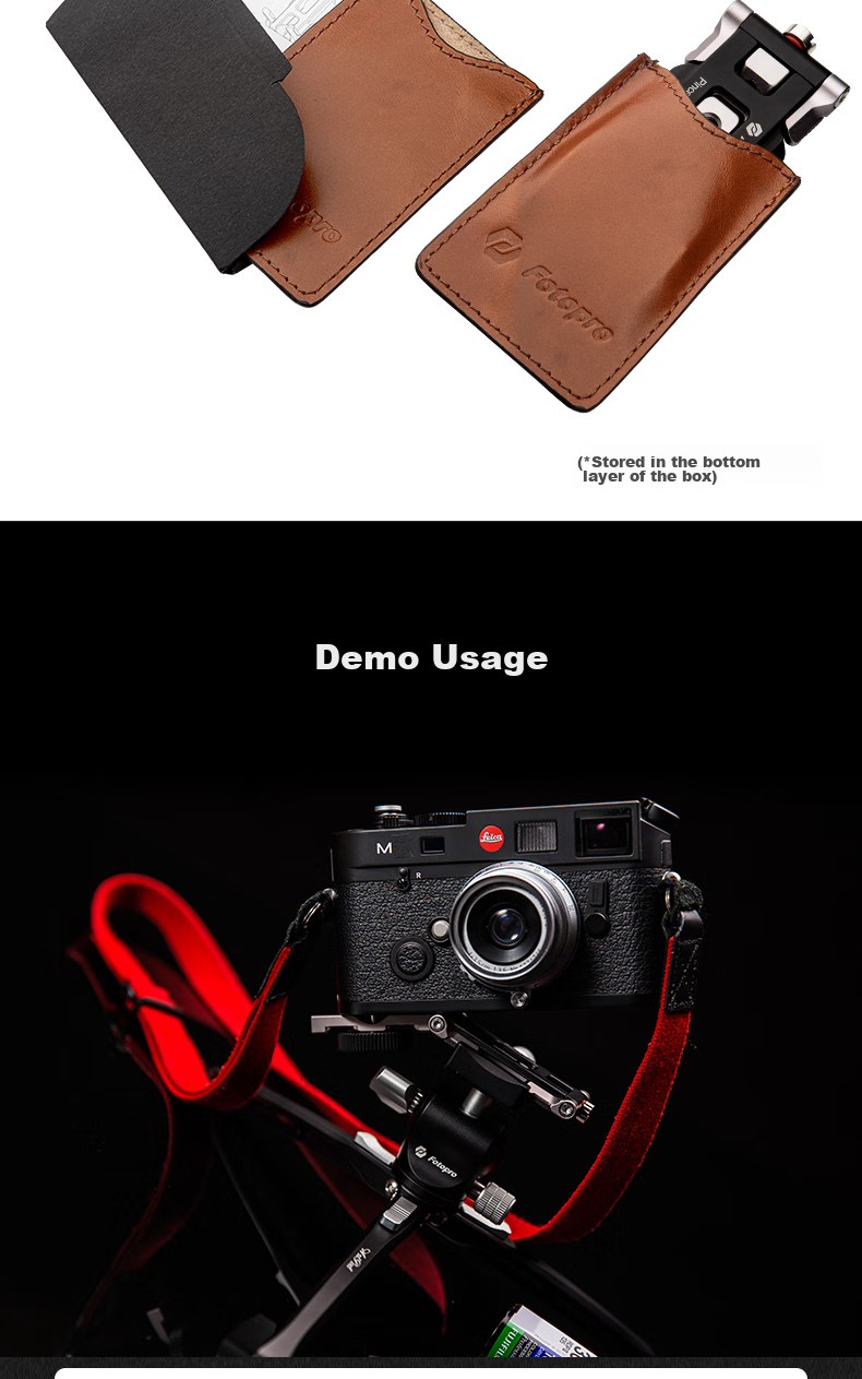 Fotopro Pincer Clamp, All-Metal Multi-Purpose Phone Holder, Swallow-Tail Groove Phone Clip, Acrylic Universal Quick-Release Plate 4