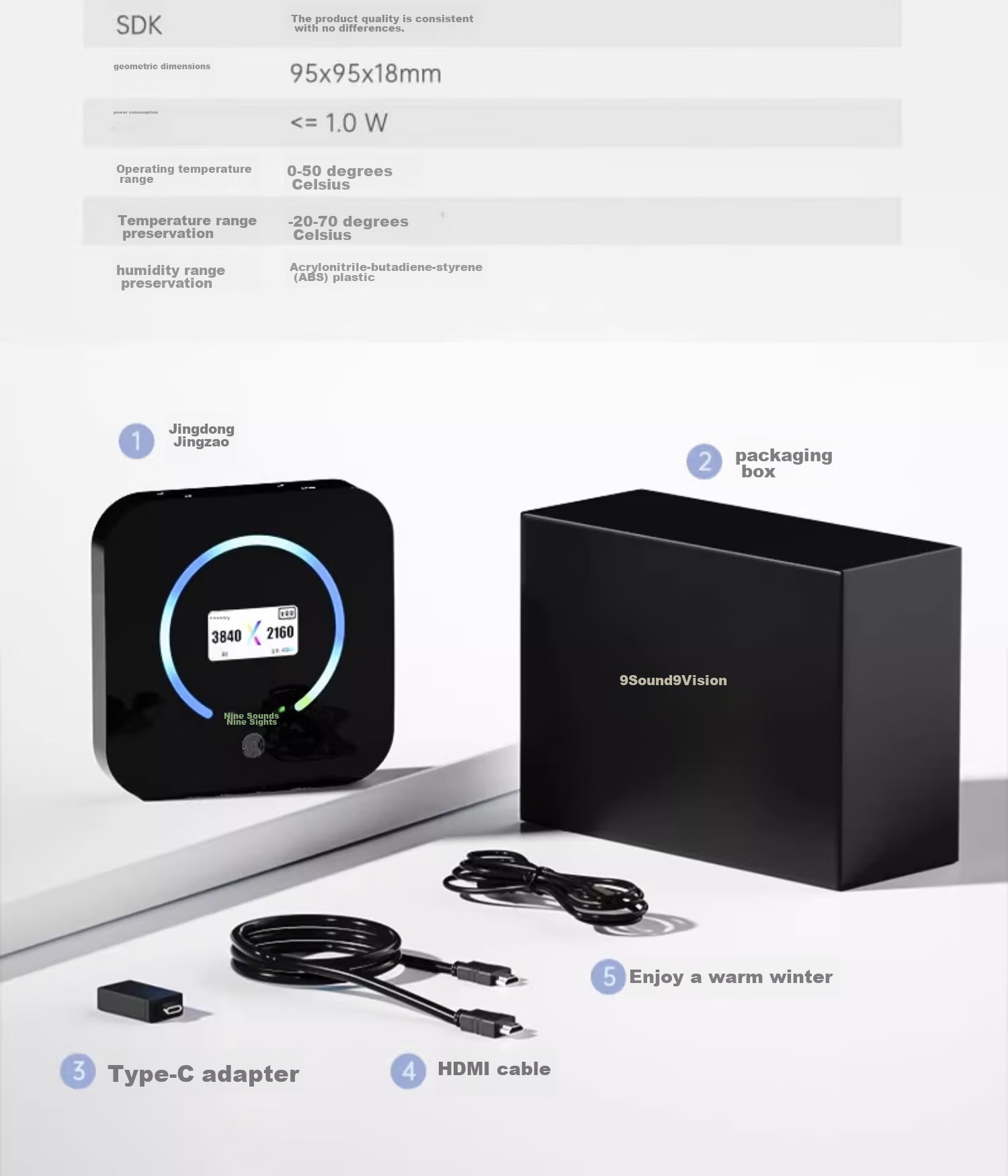 Jiuyinjiushi UX20 High-Definition HDMI Video Capture Card for PS5/iPad Tablet/Smartphone/Switch Camera, Camcorder, Mirrorless Camera, Gaming, Live Streaming, Product Promotion Recording, RGB/HD 31