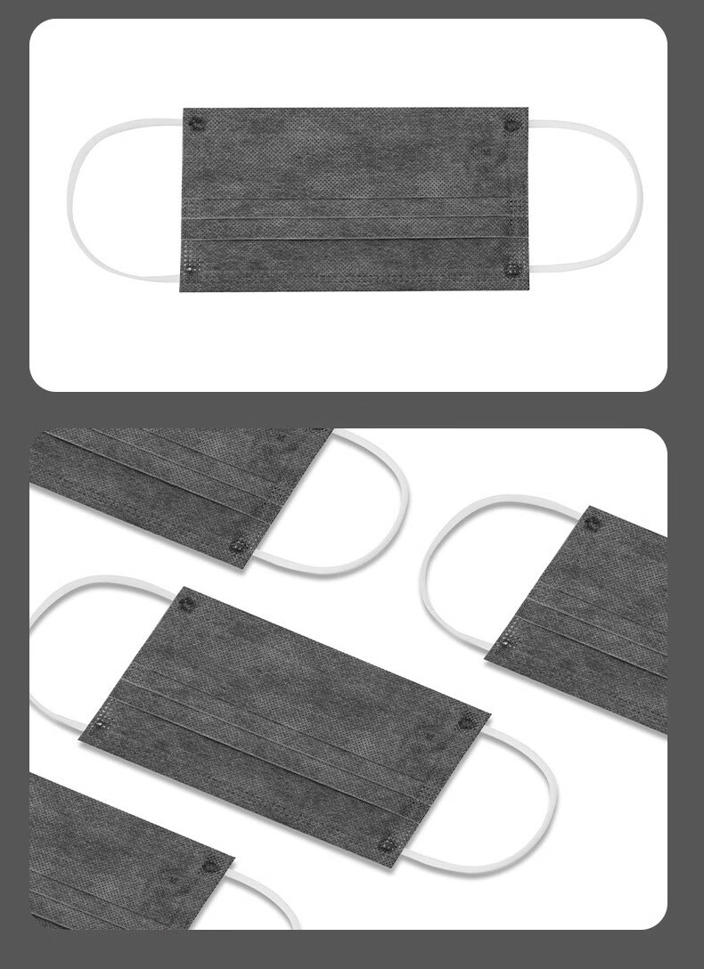 CM Chaomei 7001 Disposable Activated Carbon Mask Independent Packaging 4-Layer Indoor Formaldehyde Odor Protection Dustproof Breathable Anti-Droplet Dust Renovation Mask 1