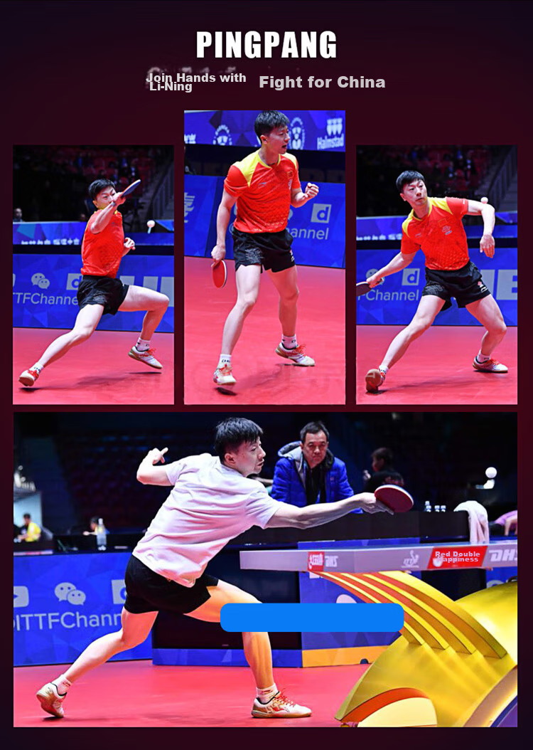 Li-Ning Table Tennis Shoes, Sports Shoes for Men And Women, Badminton Shoes, Non-Slip, Breathable, Eagle Eye 2.0, 027-2, Size 44 3