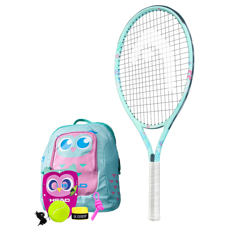 HEAD Children's Tennis Racket, COCO Blue, Youth Student Beginner Training Racket, 25 Inches, Suitable for Ages 8-12