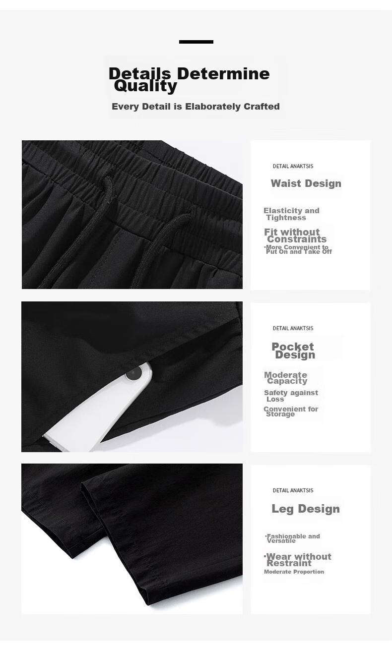 Warrior Casual Pants for Men, Spring And Autumn Loose Wide-Leg Trousers, Versatile Straight-Leg Sweatpants, Men's Athletic Pants 11