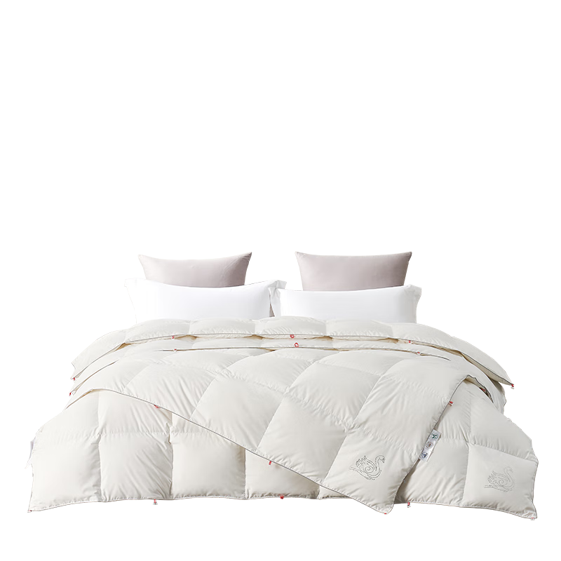 LOVO Luolai Class A 95% White Goose Down Quilt 2-in-1 1100g Filling 220x240cm White