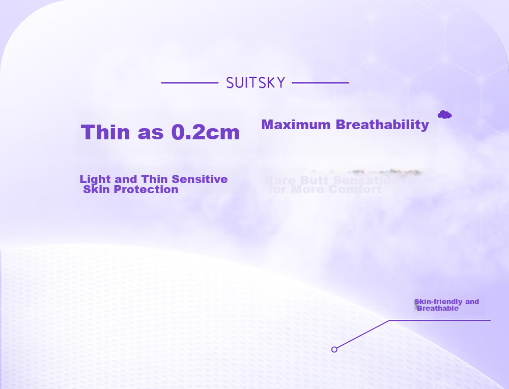 Suitsky [Ideal for Sensitive Skin], Vitamin E Pro Diapers, M Size, 24 Pieces, Sensitive Skin Diapers, Baby Diapers, Summer Ultra-Thi 14