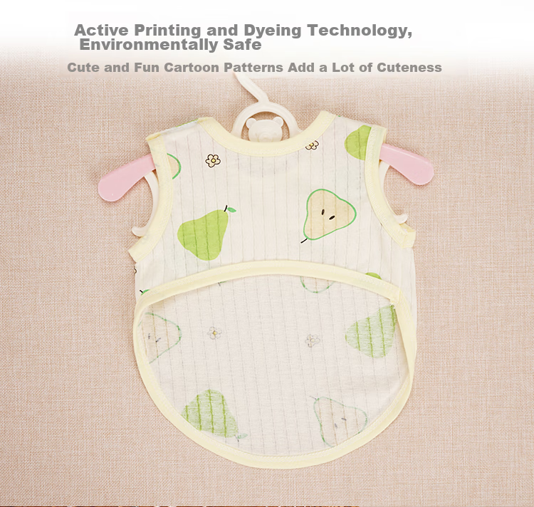 9I9 Baby Belly Cover, Summer Pure Cotton, Stomach Protection, Cold Prevention Sleeping Bag, Baby Vest, Four Seasons Half-Back Shirt, Newborn Belly Wrap, Lemo 10