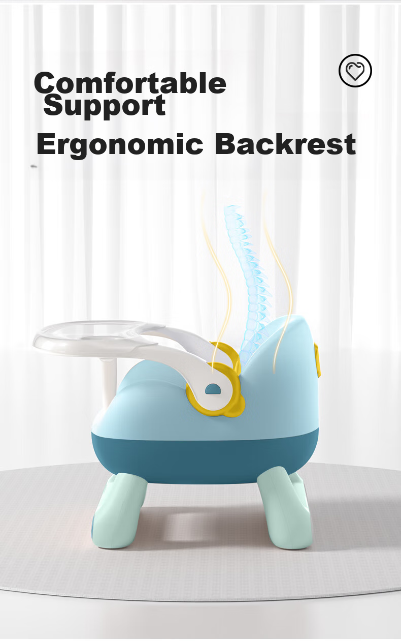 Beiyibaobei Children's Stool, Baby High Chair, Home Small Bench, Baby Dining Chair with Backrest, Low Chair, Dining Table Chair 8