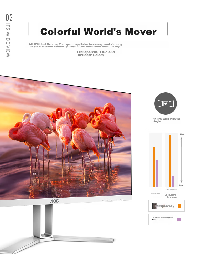 AOC 21.5-inch 120Hz VA Panel HDMI Low Blue Light Flicker-Free VESA Mount Ultra-thin Energy-saving Office Monitor 22B35HM2 6