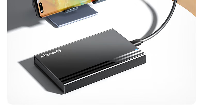 Mihu External Hard Drive Enclosure USB3.2 Compatible with 2.5-Inch SATA SSD And HDD, for Laptop And Desktop Computers Z2C6 22