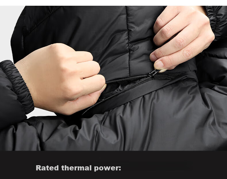 Luotuo (CAMEL) [Xiaotaiyang-Graphene] Autumn And Winter Outdoor down Jacket for Men And Women, Thickened Warm Puffer Coat 45