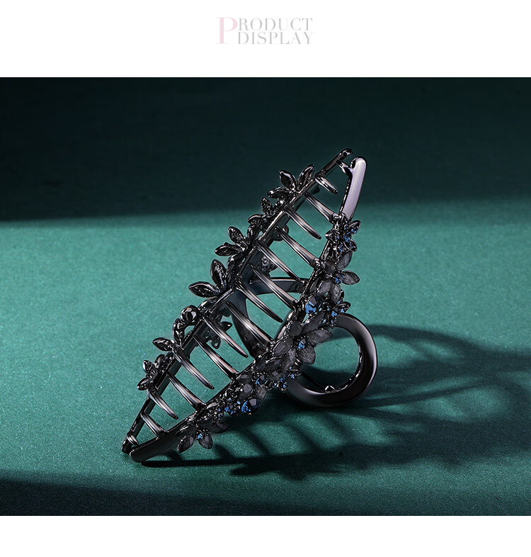 CHIMERA Luxury Hair Claw Clip, High-End Hair Accessory for Women, Elegant Rhinestone Hairpiece for Back of Head, Birthday Gift for Wome 12