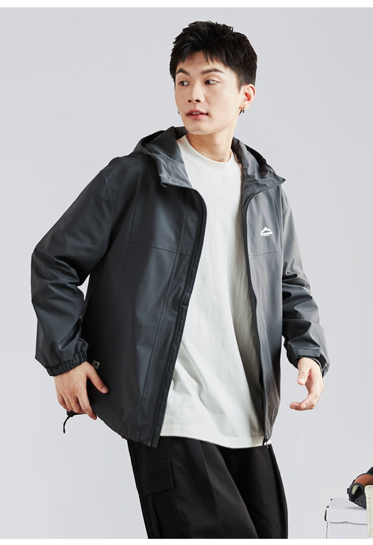 TonLion 2026 Spring And Autumn New Loose Hooded Jacket, Casual Trendy Outerwear for Me 16