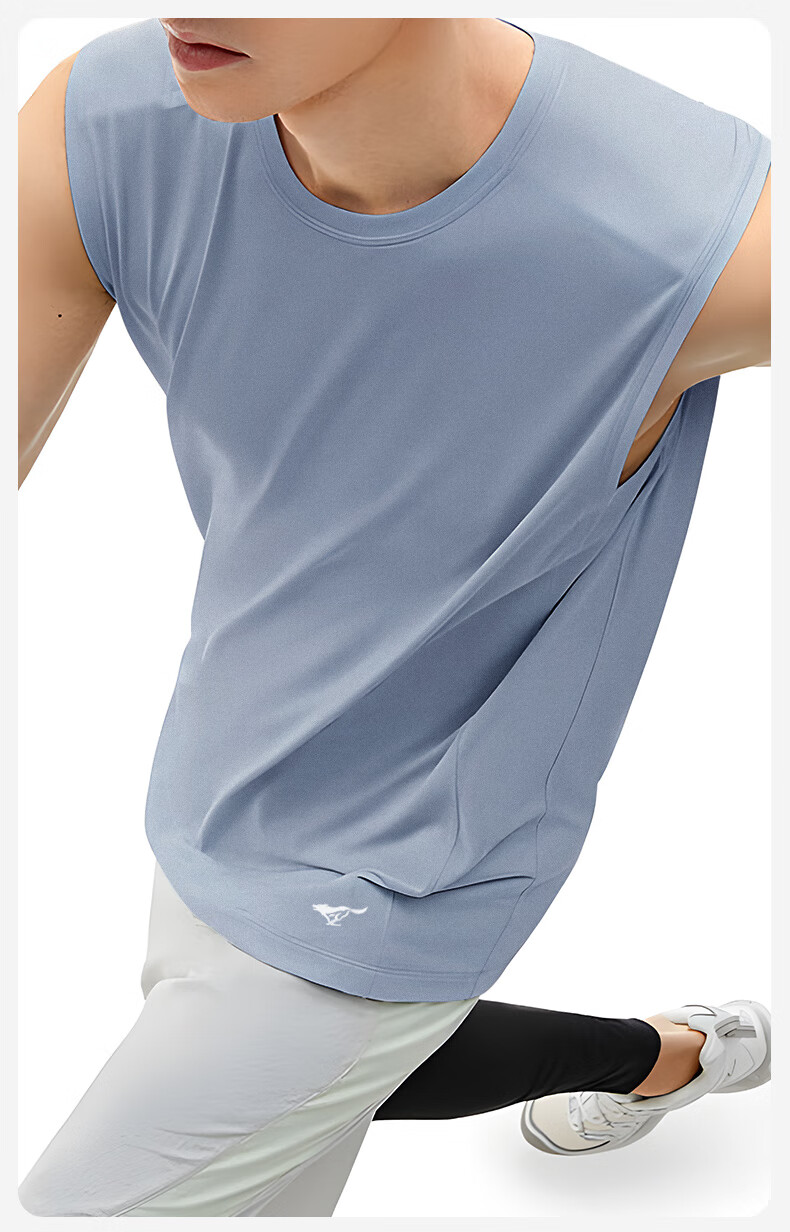 SEPTWOLVES [100% Cotton Soft Comfortable] Wide Shoulder Tank Top for Men, Pure Cotton Undershirt Sleeveless T-Shirt, Sports Fitness Vest Sweat Shirt 4