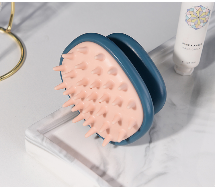 Creative Art Silicone Hair Washing Tool, Massage Comb, Scalp Cleaning Shampoo Brush, Children's Student Hair Comb 15