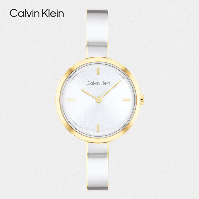 Calvin Klein CK Watch, Sunlight Model, Steel Strap Women's Wristwatch, Goddess Day New Year Gift, 25200189