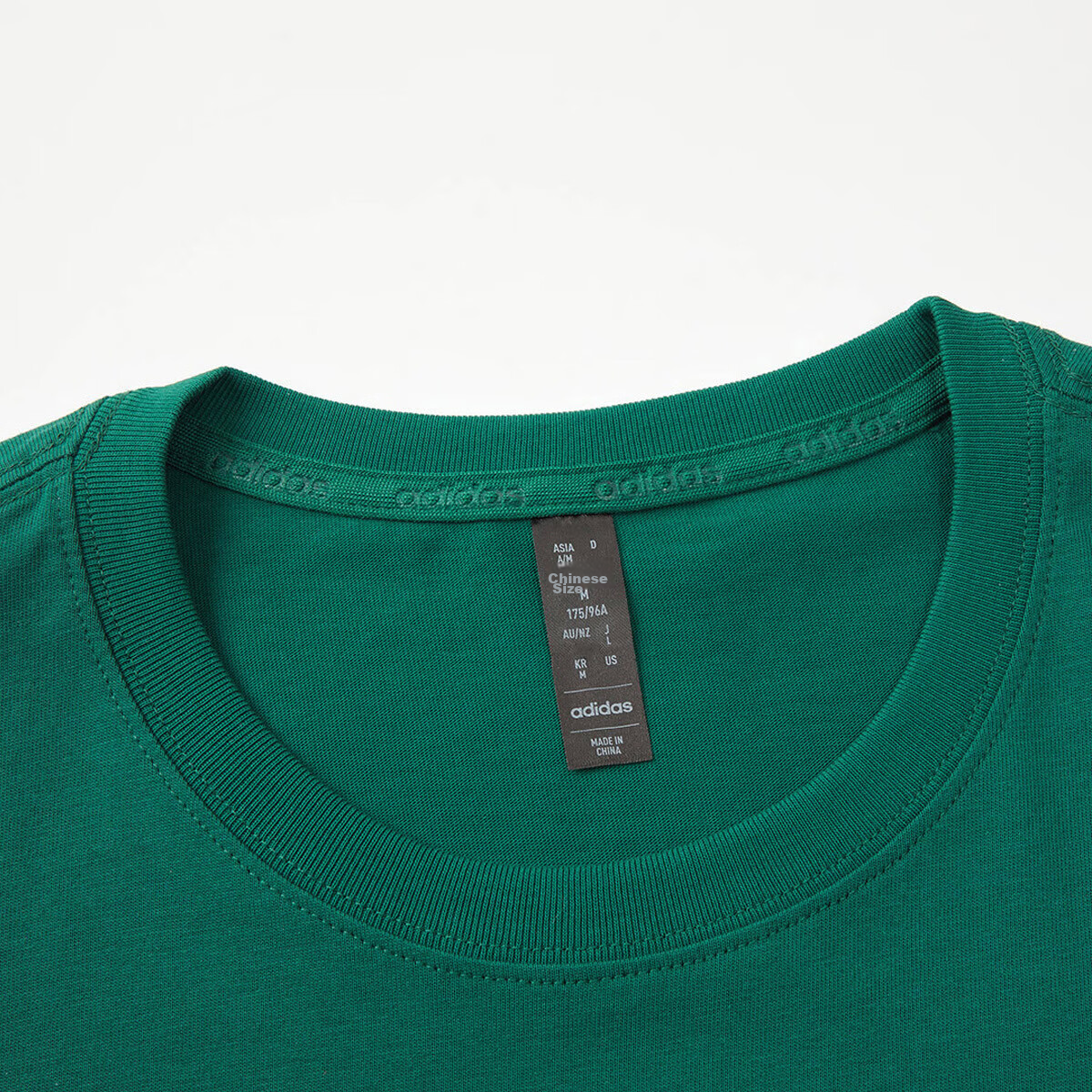 Adidas Cotton Short-Sleeve T-Shirt for Men, Round Neck Undershirt, Casual Versatile Top, Men's Clothing, Size 3XL 4